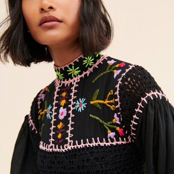 NWT CeliaB Scarlett Mixed Media Dress - Picture 2 of 12